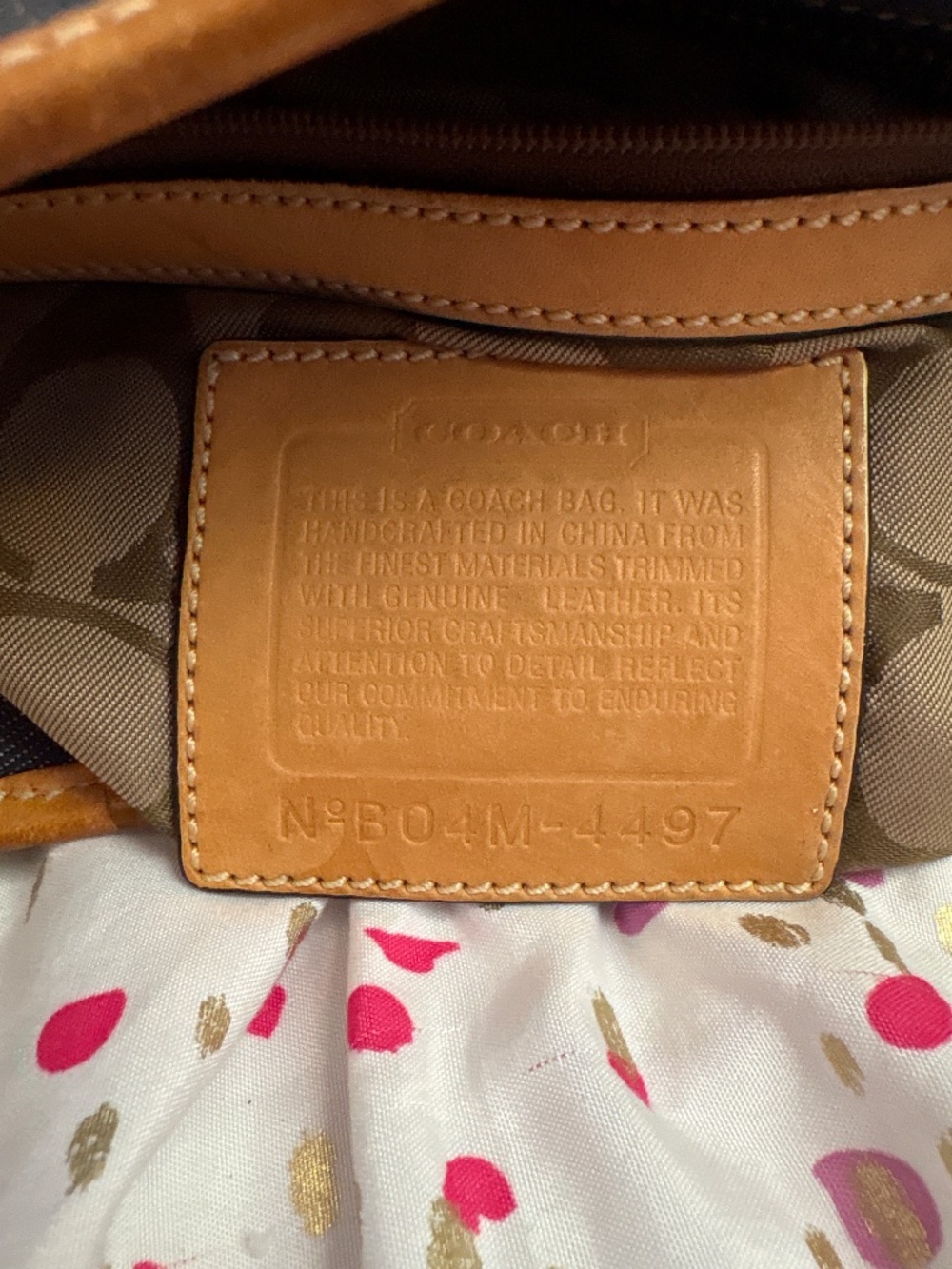 Coach Women’s Denim Mini Tote - Picture 3 of 4